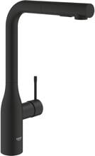 GROHE Essence Einhand-Spültischbatterie ausziehbare Dual Spülbrause phantom black