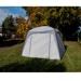 Reimo Linosa 350 Luft-Pavillon Gartenzelt Sonnenschutz Partyzelt mit Seitenwand Camping 350x350cm