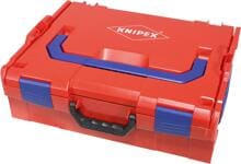 Knipex 00 21 19 LB Maschinenkoffer Maschinenkiste Werkzeugaufbewahrung Tragebox ABS 442x357x151mm unbestückt rot