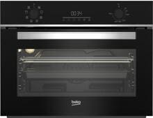 Beko BBCM13300X Einbau-Backofen 60cm breit 48 Liter Kindersicherung SteamShine edelstahl