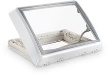 Dometic Midi Heki Facelift Dachhaube mit Zwangsbelüftung Bügel 70x50cm weiß
