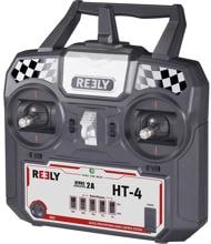 Reely HT-4 RC-Fernsteuerung Hand-Fernsteuerung mit Empfänger 4 Kanäle 2,4GHz schwarz