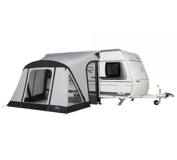 StarCamp Quick"n Easy Air Teilzelt Vorzelt 265x240cm Reisemobil Wohnmobil anthrazit hellgrau