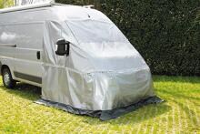 Fiamma Thermoglas XXL Winterabdeckung für Fiat Ducato ab Bj. 2006 Camping Reisemobil grau