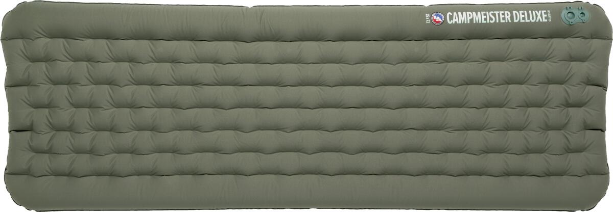 Big Agnes Campmeister Deluxe aufblasbare Isomatte Campingmatte 76x198cm deep lichen green