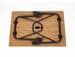 Camp4 Tjörn Campingtisch Kapptisch Garten Outdoor Terrasse 100x68cm Bambus-Dekor