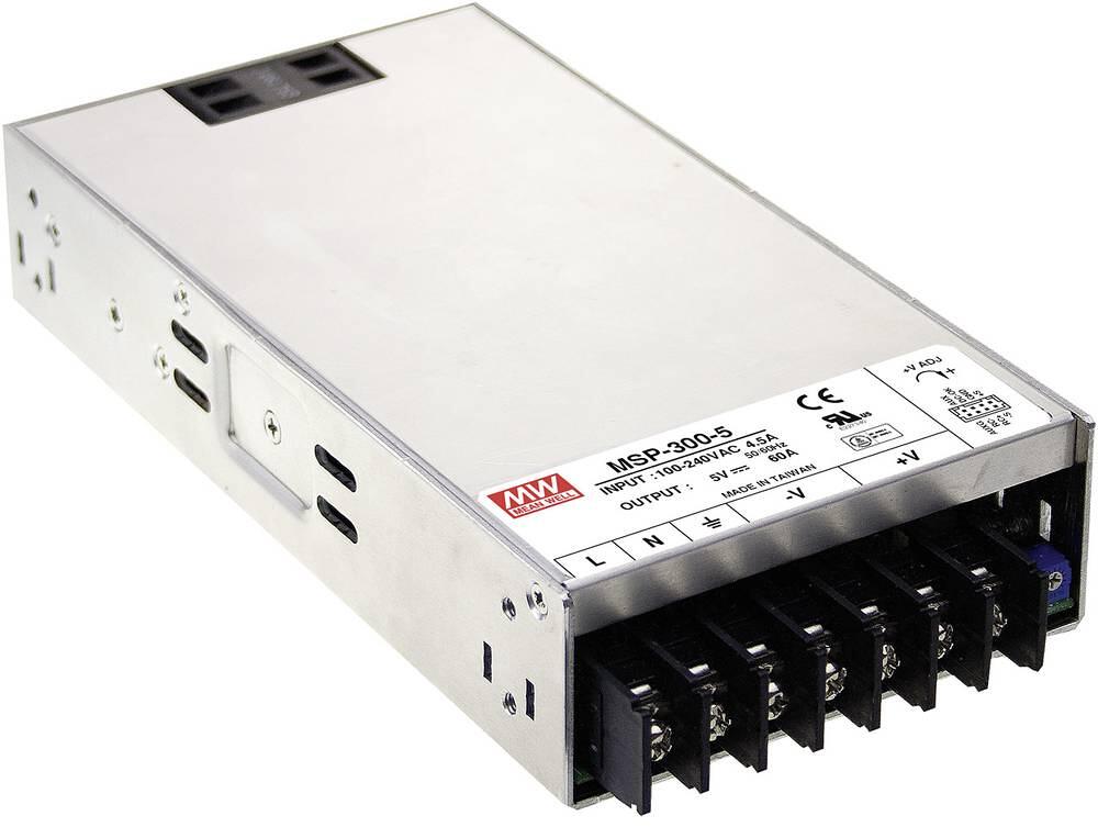 MW Mean Well MSP-300-12 Schaltnetzteil Konstantspannungsnetzteil 324W 12V/DC getaktet silber