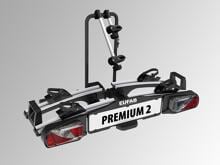 Eufab Premium II Plus Fahrradträger für Anhängekupplung max. 60kg silber schwarz