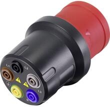 Voltcraft VMA-3L 32 Messadapter Prüfadapter Drehstrom Adapter CEE-Stecker 5polig 32A CAT II 415V