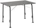 Dukdalf Majestic Elegant Campingtisch Gartentisch Outdoor 115x70cm schwarz/grau