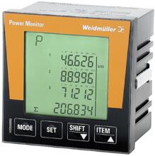 Weidmüller Power Monitor digitales Einbaumessgerät RS-485 500V