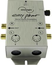 Analogis Easy Phono Stereo Phono Vorverstärker Plattenspieler HiFi Verstärker silber
