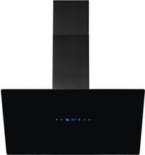 Exquisit KFD817-2 L Dunstabzugshaube Kopffreihaube 79,9cm breit LED Display 3 Leistungsstufen Zeitschaltuhr schwarz