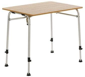 Travellife Sorrento Campingtisch Klapptisch 4 Personen ausziehbar braun