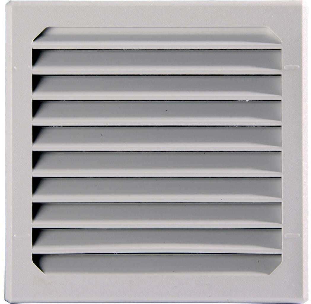 Elmeko LV 100 230V AC Filterlüfter Schaltschranklüfter Ventilator 12 Watt 105x105x59,5mm lichtgrau