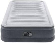 Intex 67766ND Twin Comfort-Plush Airbed Luftbett 191x99x33cm integrierte Pumpe grau