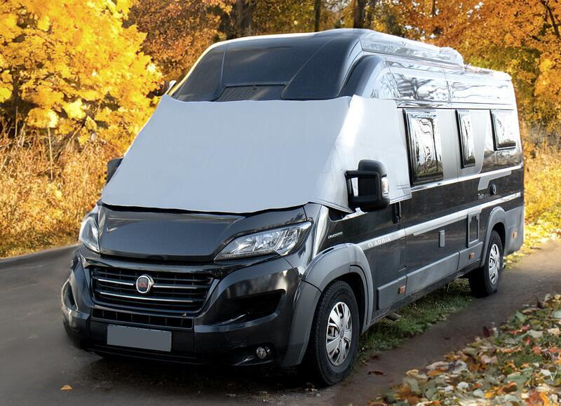 Carbest X-Trem Fahrerhaus-Außenisolierung Thermomatte 1-teilig für Iveco Daily Bj. 2006-2014 grau