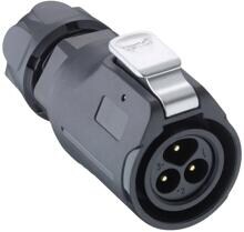 19 Stück Lutronic 2450 03 T09CB T Rundsteckverbinder Stecker gerade 3-9mm