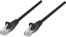 100 Stück Intellinet 342032 RJ45 Netzwerkkabel Patchkabel CAT 6 U/UTP 0,5m schwarz
