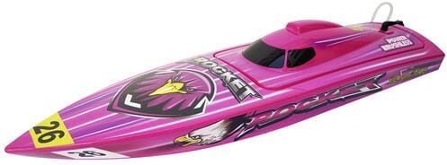 Joysway Rocket V2 RC Motorboot Rennboot 55km/h 2,4GHz RtR 620mm pink
