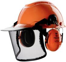3M H700NOR51V4G Forstschutzhelm Arbeitshelm Schutzhelm Schutzausrüstung orange
