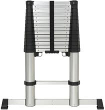 Toolcraft TO-9610266 Teleskopleiter Arbeitshöhe 5,12 Meter Aluminium