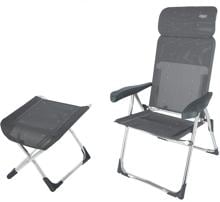 Crespo Compact AL/213 Campingstuhl Klappstuhl Beinauflage Outdoor Camping Wagner Edition