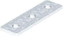 20 Stück OBO Bettermann 1124647 Verbindungselement mit Löchern 150x40x5mm Metall