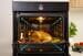 Gorenje B6128B Einbau-Backofen 59,5cm breit 77 Liter bis 300°C Wi-Fi vollausziebarer Teleskopauszug schwarz