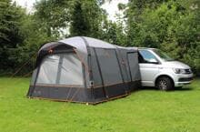 Eurotrail San Marino Air Buszelt Vorzelt 300x360cm Camping Wohnmobil grau/schwarz