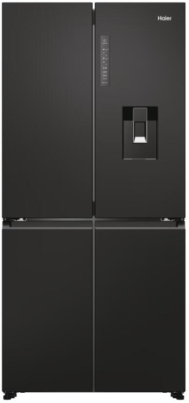 Haier HCR7818DWPT Side-by-Side Stand-Kühl-Gefrierkombination 83,3cm breit 463 Liter NoFrost Humidity Zone Wassertank Wasserspender Day Light LED slate