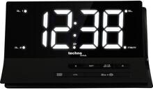 Techno Line WT 482 Radiowecker Funkuhr 2 Alarmzeiten 2 Timerzeiten schwarz