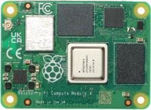 Raspberry Pi Compute Modul 4 Single-Board-Computer ARM Cortex-A72 1,5GHz 4GB RAM 16GB Broadcom Video Core VI Wifi
