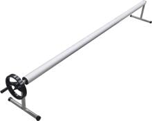 Vagner Pool Nova Reel Aufrollvorrichtung komplett tragbar mit T-Ständer 270-440cm Edelstahl