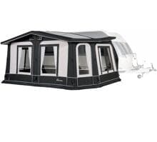 StarCamp Luxor Air Reisevorzelt Airtube-Vorzelt Umlaufmaß 950-975cm Tiefe 280cm Camping Wohnwagen Wohnmobil