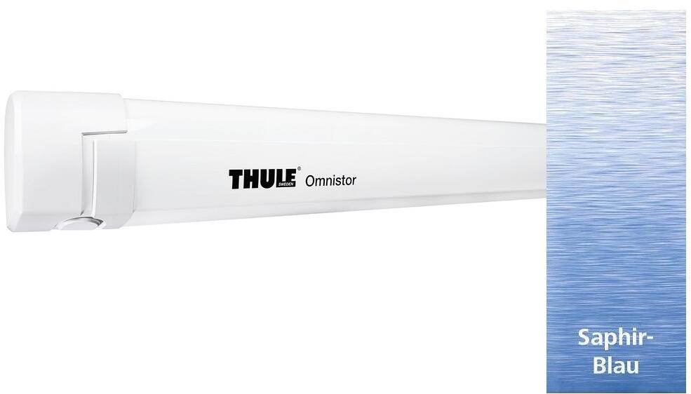 Thule Omnistor 5200 Markise Auszug 250cm Länge 400cm Camping Wohnwagen Wohnmobil weiß saphir blau