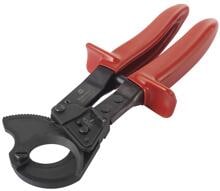 Toolcraft TO-7752546 Ratschen-Kabelschneider Kabelwerkzeug Kabelschneidwerkzeug 35mm 240mm² rot