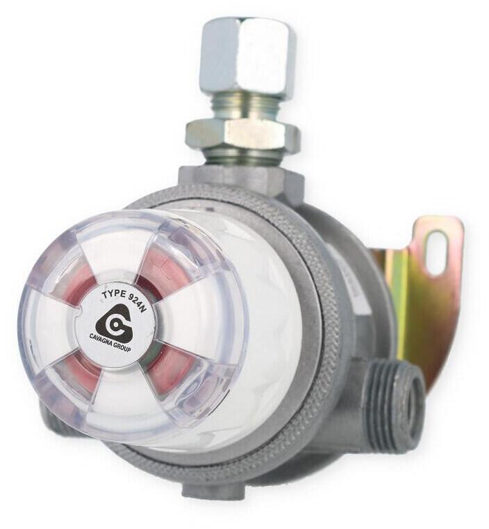 TGO Multimatik Zweiflaschen-Umschaltanlage Gasdruckregler 30mbar SRV 8mm Schläuche Camping Caravan Reisemobil