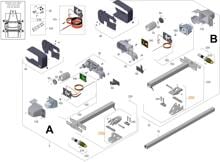 Truma Ersatzteil-Nr. 60020-55100 Reparatursatz Befestigung komplett für Mover XT/XT L/XT2/XT4