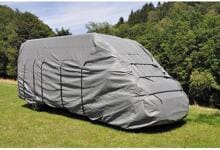 EuroTrail Kastenwagen-Schutzhülle Abdeckung Schutzhaube Plane für Fiat Ducato Camping grau