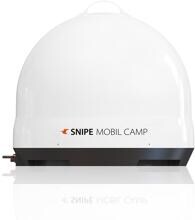 Selfsat Snipe Mobile Camp Sat-Anlage Kuppelantenne Twin-LNB Camping Wohnwagen Wohnmobil weiß
