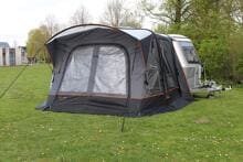 Eurotrail Palermo Air Reisevorzelt Wohnwagenzelt 380x270cm anthrazit schwarz
