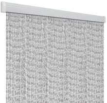 Arisol Rain Türvorhang Insektenschutzvorhang 100x220cm silber weiß