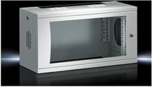 Rittal DK 7507000 Netzwerkschrank Wandverteiler 6HE 19" 600x358x400mm Sichtscheibe lichtgrau