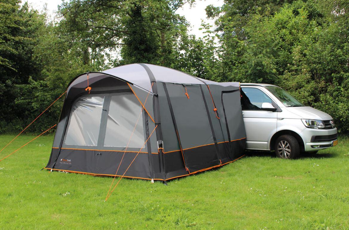 Eurotrail San Marino Air Buszelt Vorzelt 300x360cm Camping Wohnmobil grau/schwarz