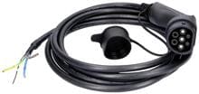 KS Tools 117.7255 eMobility Ladekabel Ladeleitung für Elektroautos Typ 2 32A 5m schwarz