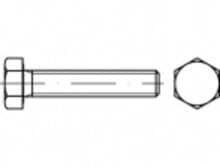 100 Stück Toolcraft TO-5453214 Sechskantschraube Schraube M8 16mm Außensechskant Messing