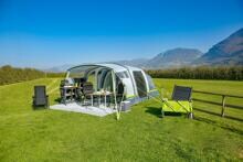 Brunner Paraiso 5/6 Tunnelzelt 5-Personen 540x380cm Camping Outdoor grau