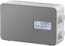 Panasonic RF-D30BTEG-W Küchenradio Musik Weckfunktion Spritzwasserschutz Küchentimer DAB+ UKW Bluetooth AUX weiß