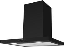 Amica KH 17803 S Dunstabzugshaube Wandhaube 60cm breit Abluft Umluft 621m³h 3 Stufen schwarz matt